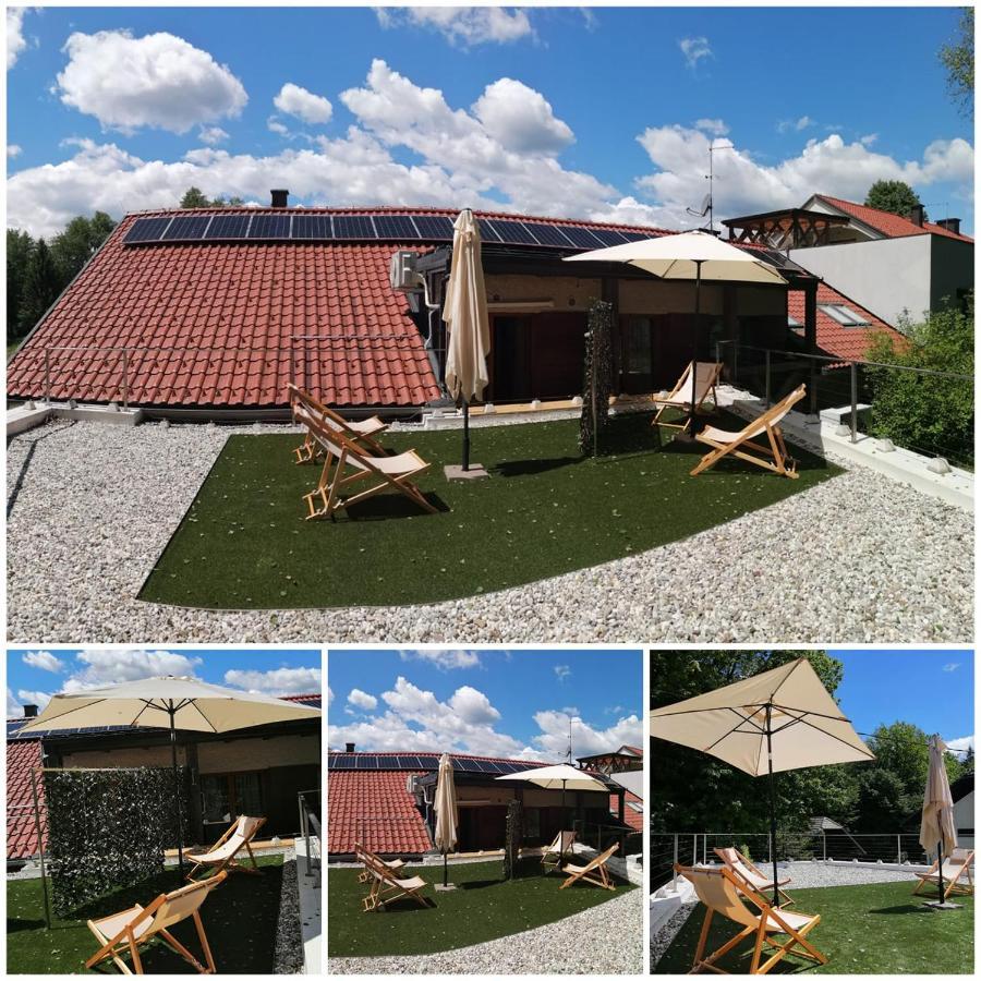 Apartments Maleric With Indoor Pool And Wellness Dragatus Bagian luar foto
